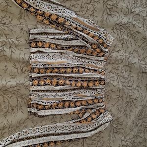 Long sleeve crop top